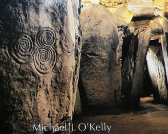 Labyrinthic figure at the recess of Newgrange