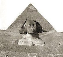 Sphinx de Guizeh/ Photo; Armand de Banville 1863
