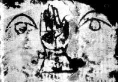 Punic votive stela/Tactigraphy L. Dubal