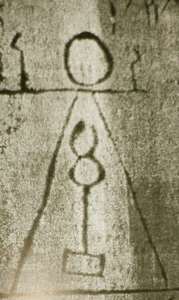tanit grosse d'un caduc&eacute;e/tactigraphie Dubal