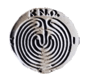 monocursal labyrinth on Cnossos coin