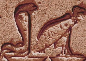 le cobra et le vautour, l'union de la Basse et Haute Egypte
